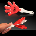 7" Hand Clapper - Red & White